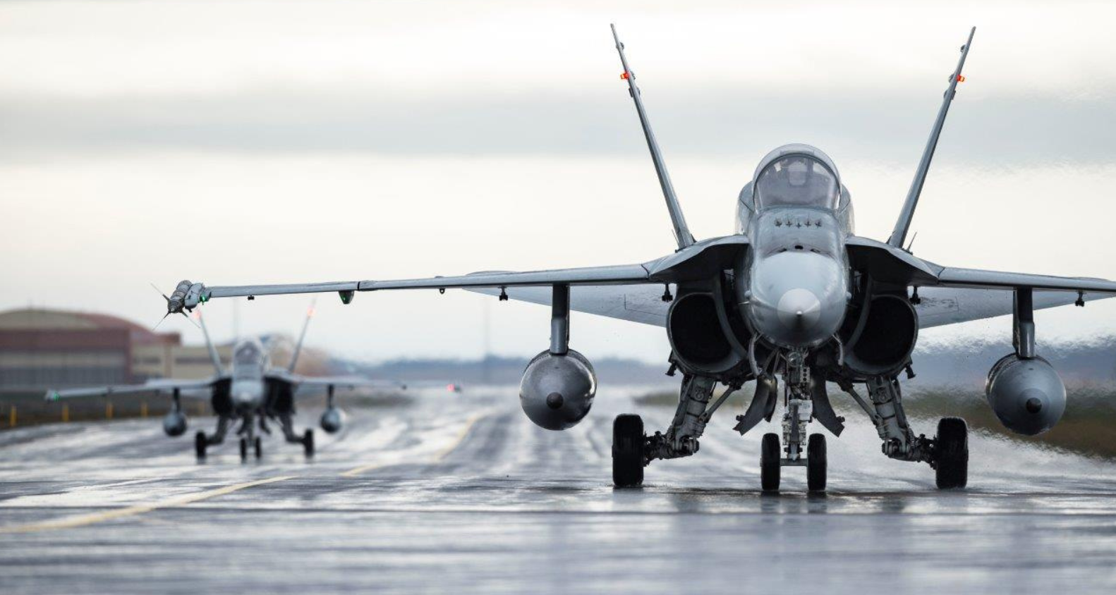 Jets on the tarmac