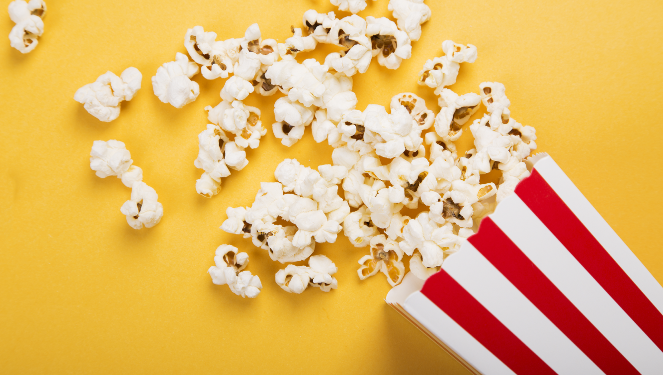 popcorn and bag