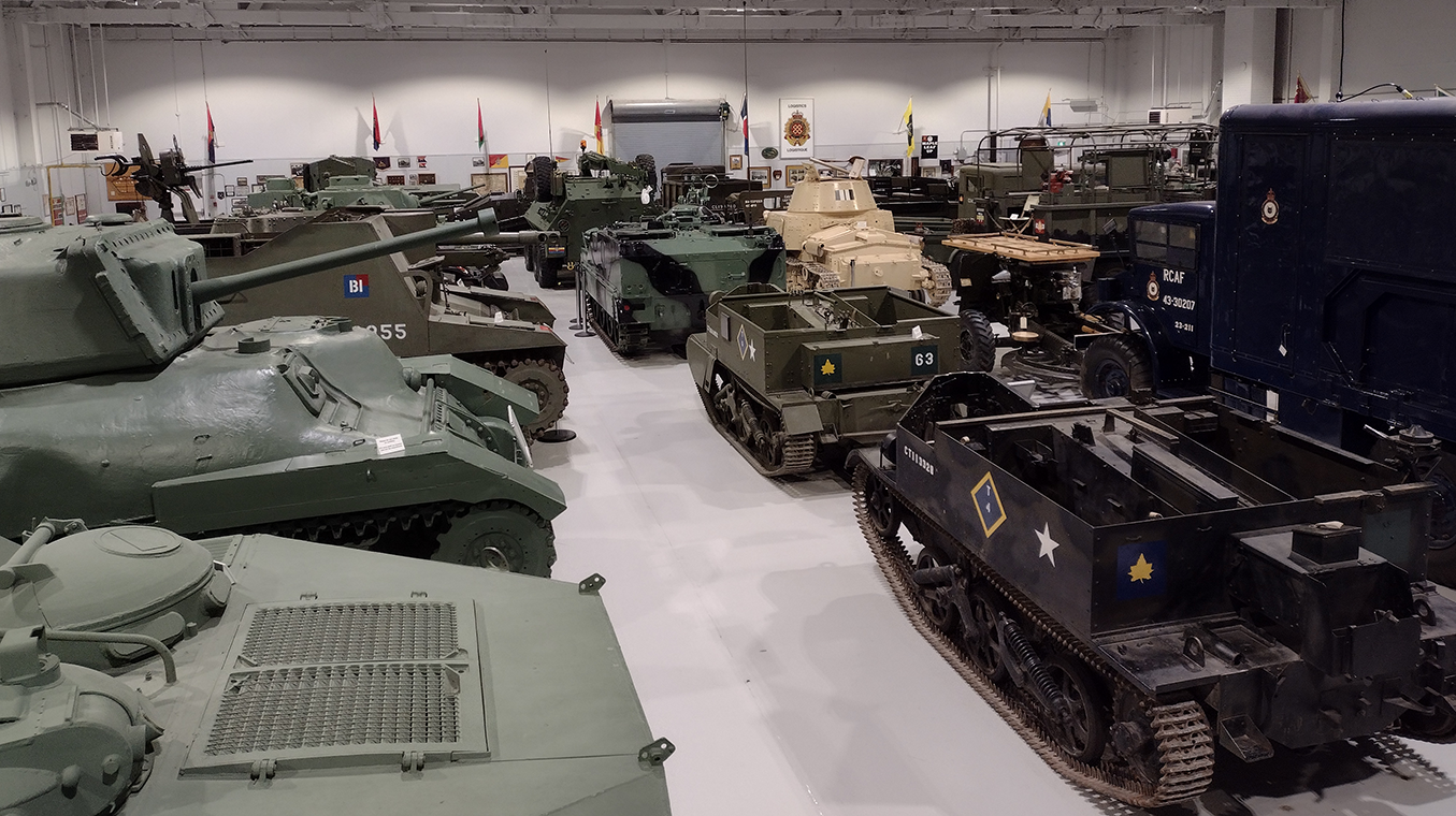  Base Borden Military Museum tank room