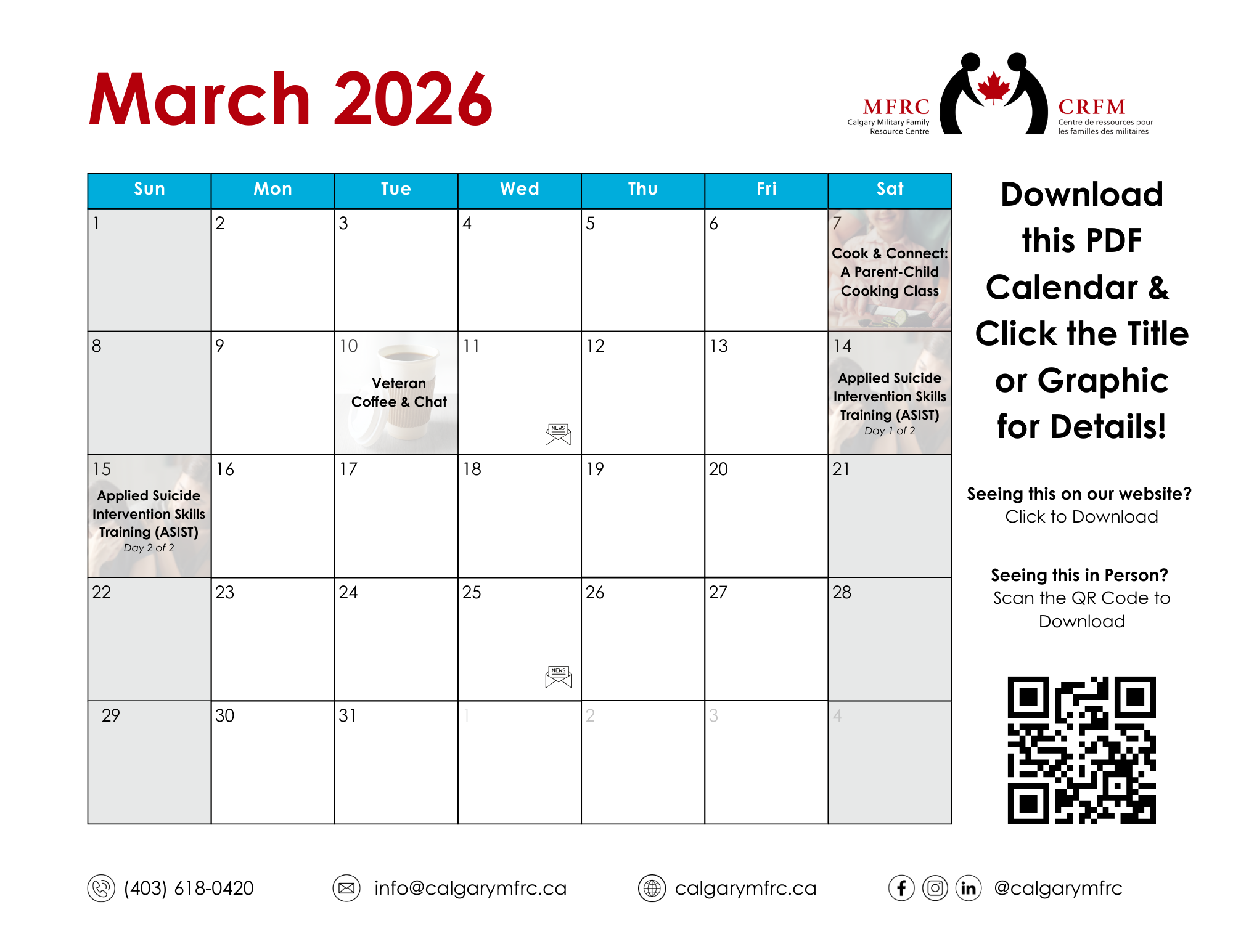 March Calendar