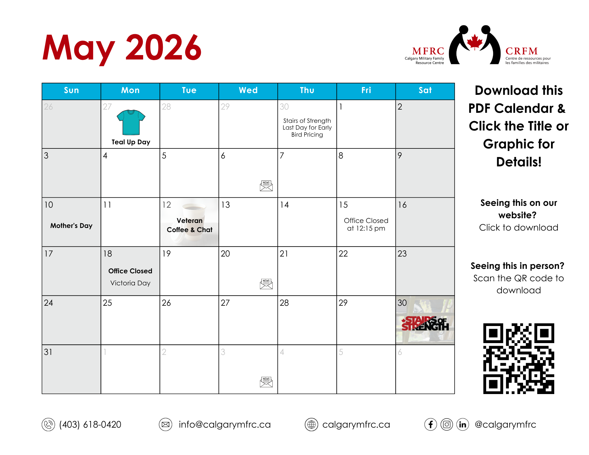 May Calendar