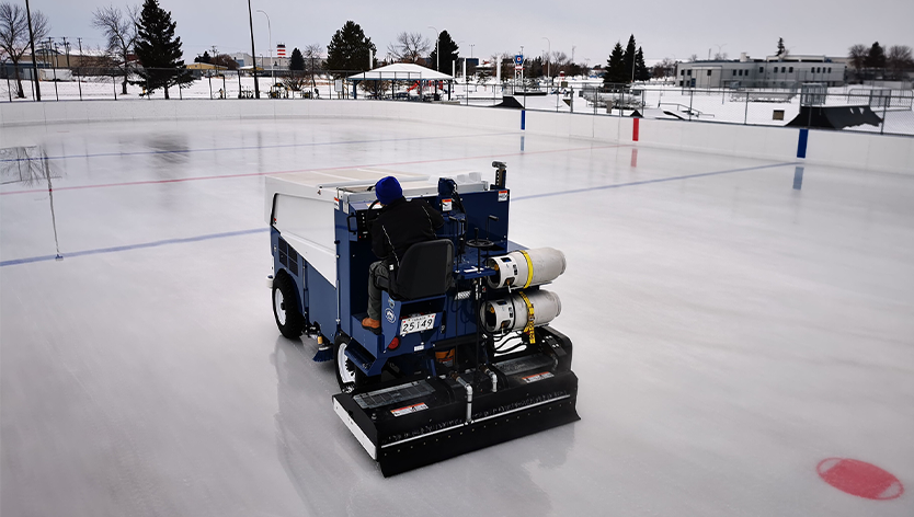 zamboni on ice 