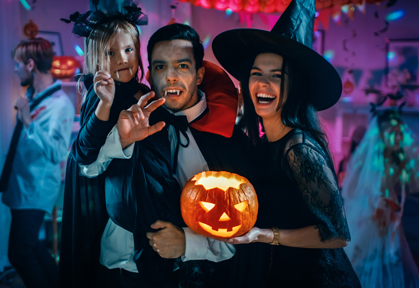 Halloween Family picture 