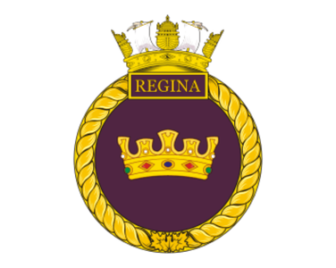 Ship crest for HMCS Regina.