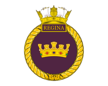 Ship crest for HMCS Regina.