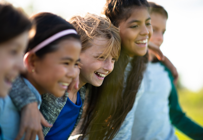 youth in a discussion circle 
