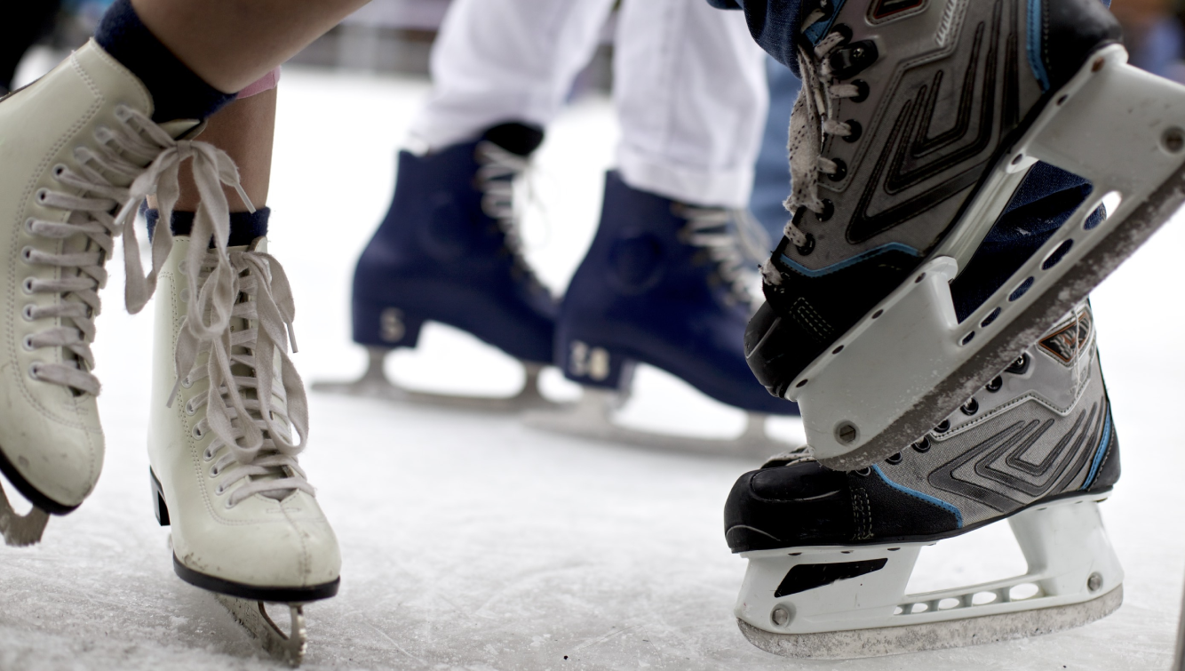 3 pair of skates