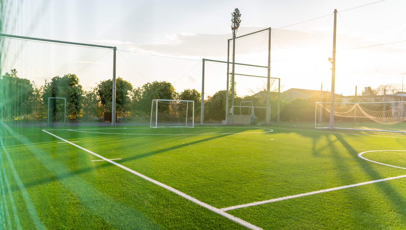 soccer fields