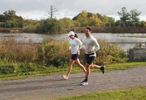 CAF members running