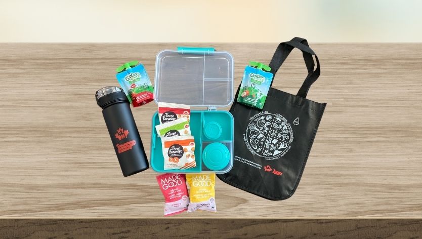 Bento Box Prize Pack on Table