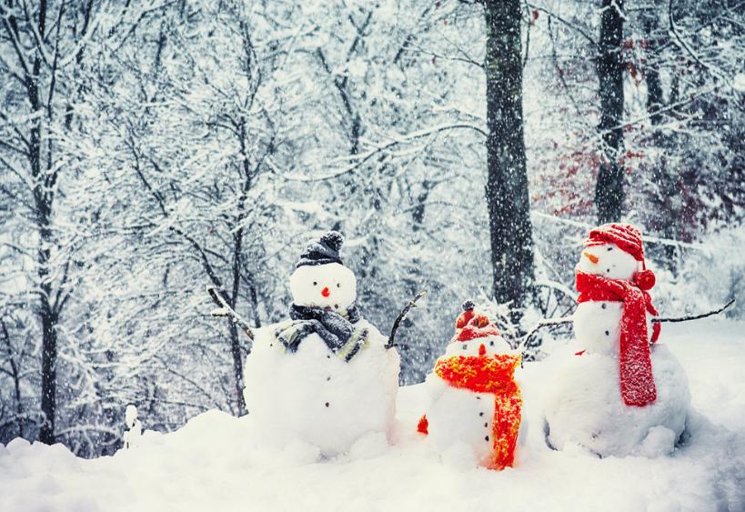 Snowmen family