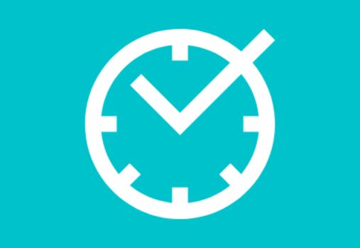 clock with checkmark