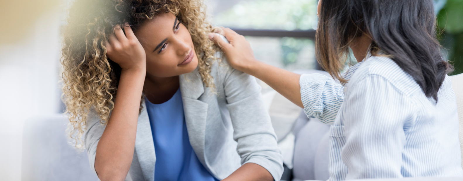 mental health professional with client 