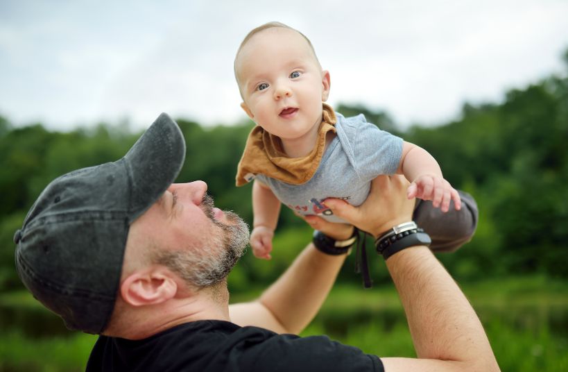 father and child