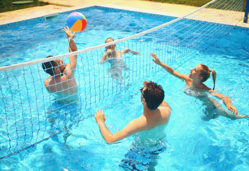water volleyball