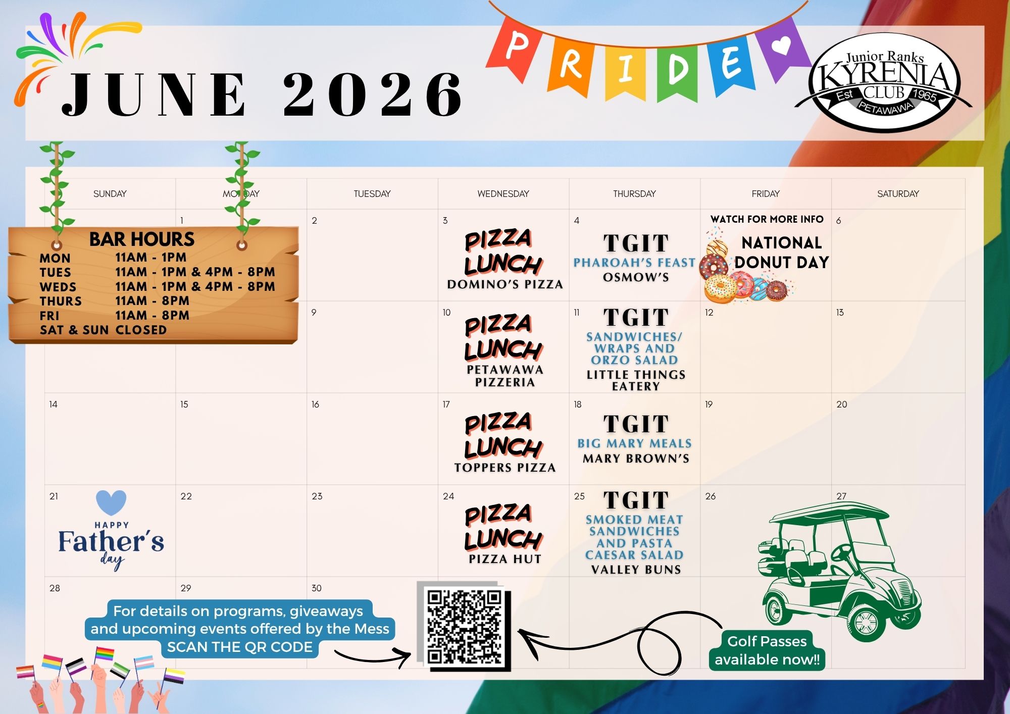 June calender