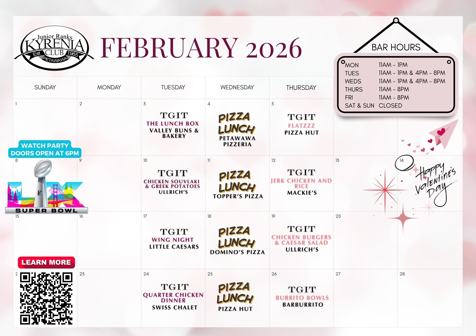February Calendar