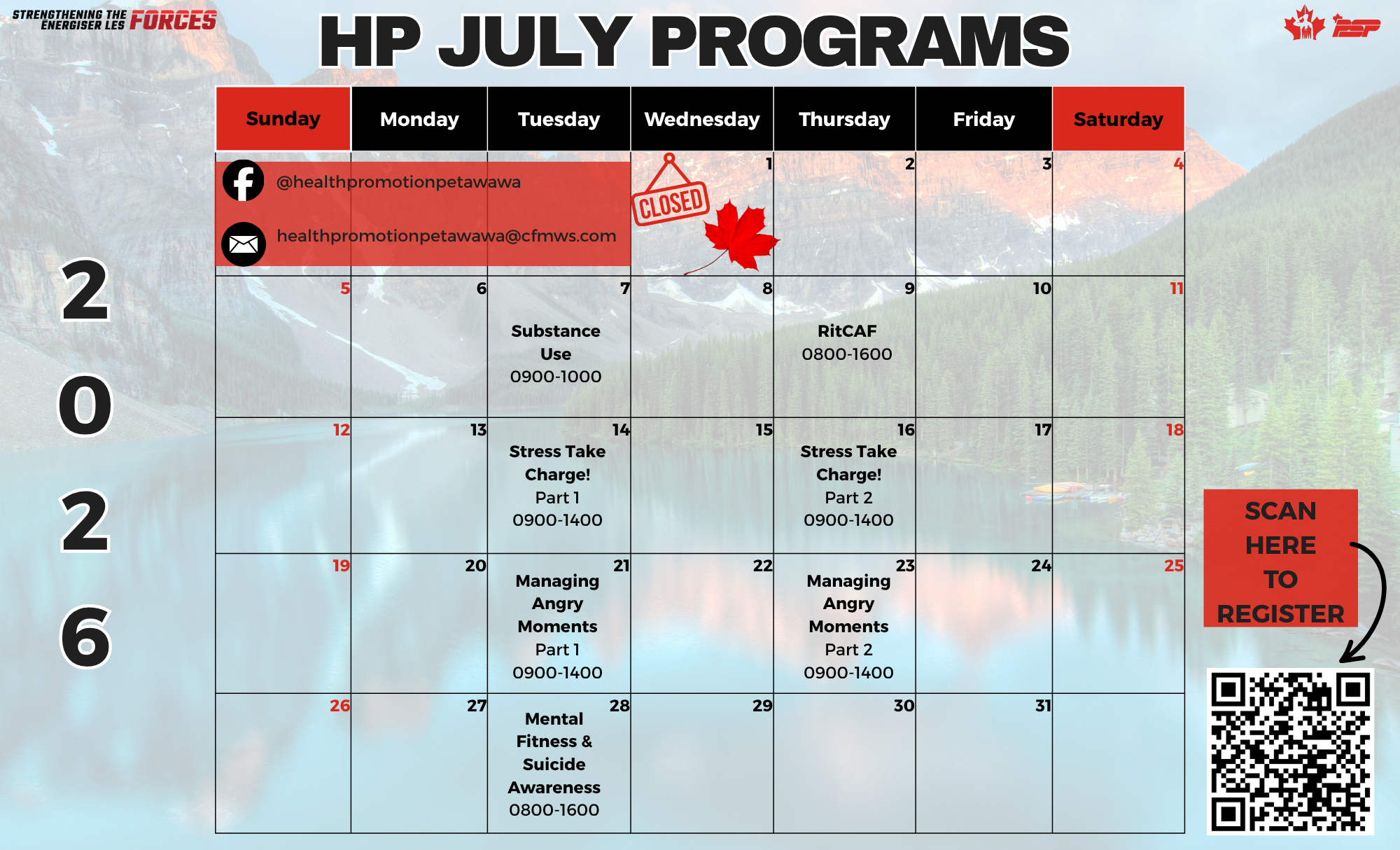 July Calendar