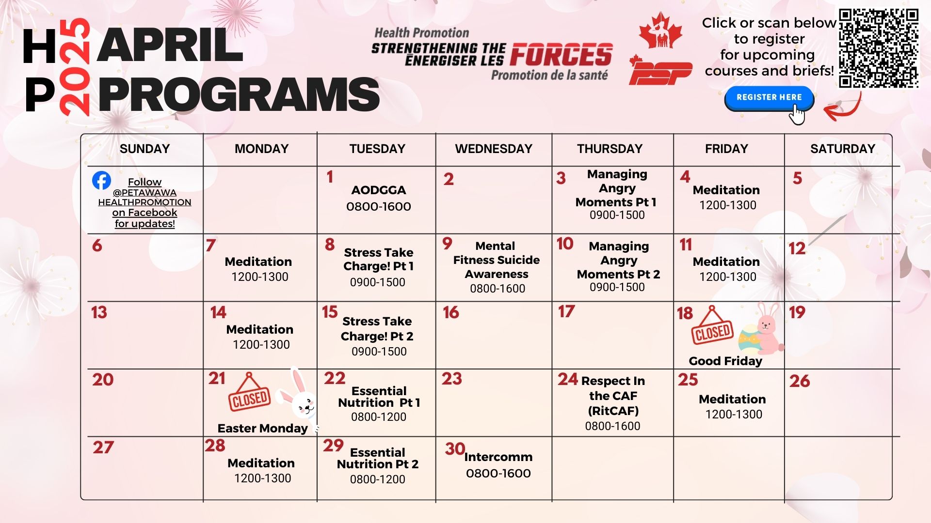 April Calendar