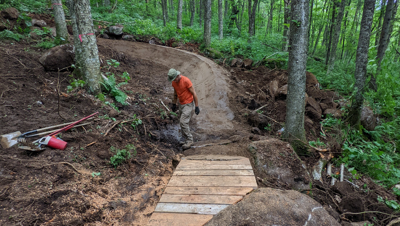 Trail conditions Centre Castor