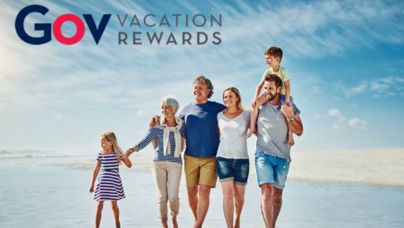 family on a beach