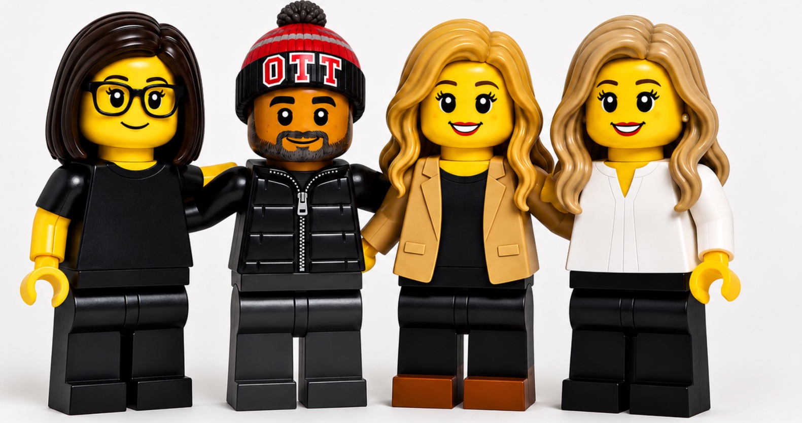 Team lego figurines