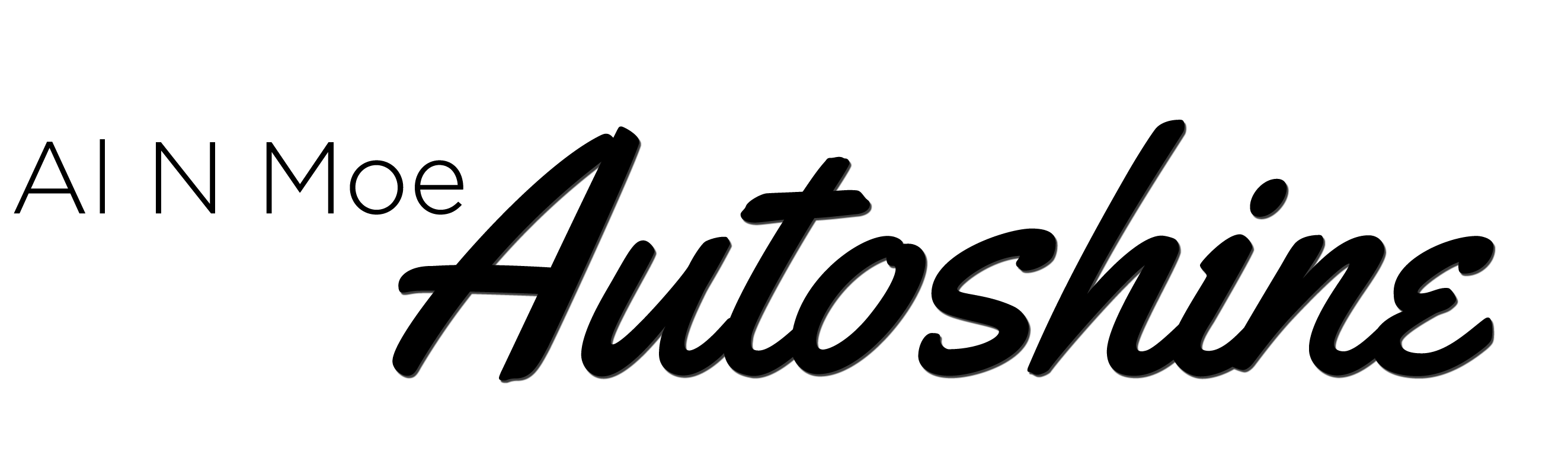 Al N Moe Autoshine Logo