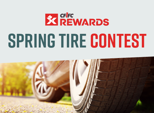 CF1FC Rewards - Spring Tire Contest
