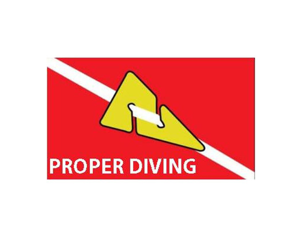 Proper Diving Logo