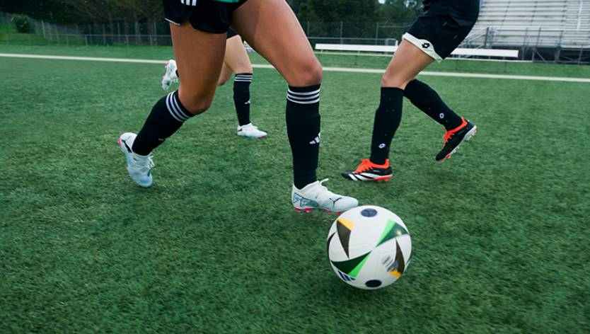 People playing soccer