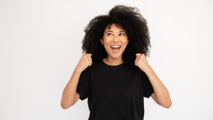Happy woman
