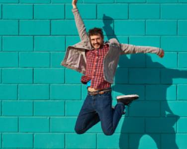 Man jumping