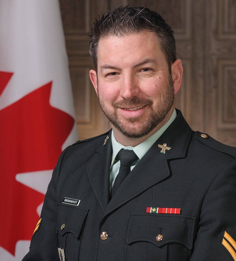 Master Corporal (ret'd) Shane Wannamaker