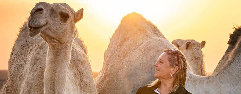 Celest with Camel