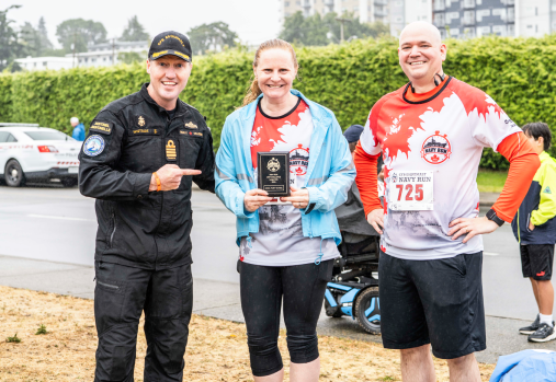 Team getting ready for a race