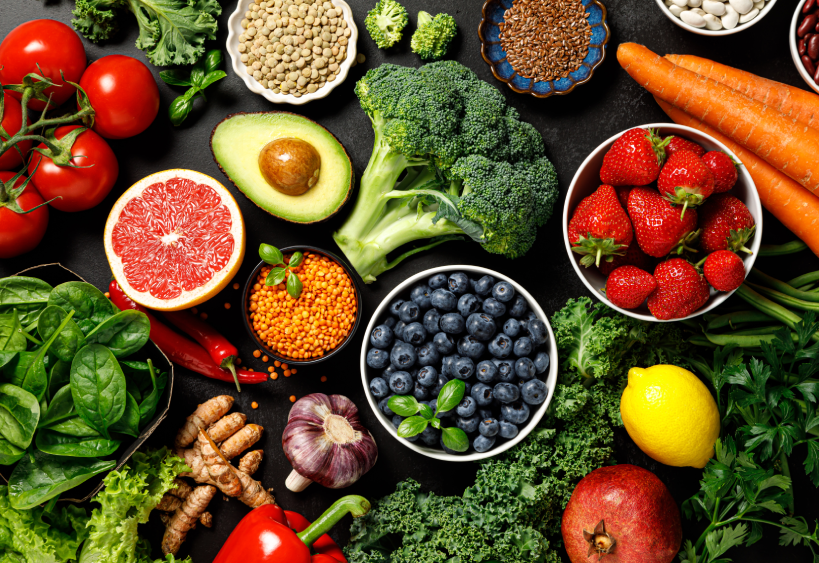 Fruits and veggies