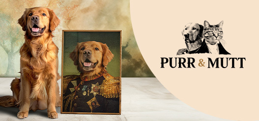 Purr & Mutt logo
