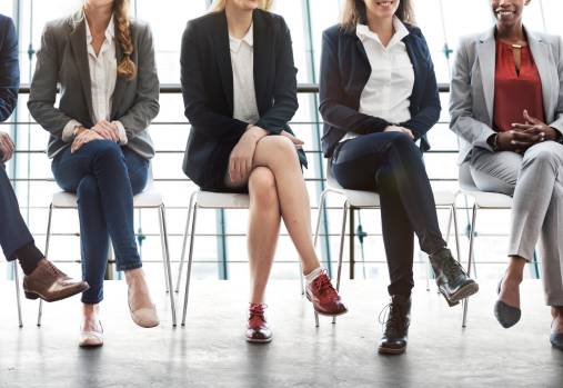 People sitting in chairs