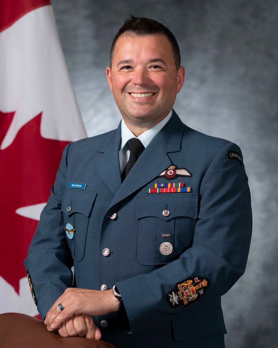 Chief Warrant Officer James R. McCarron, MMM, CD