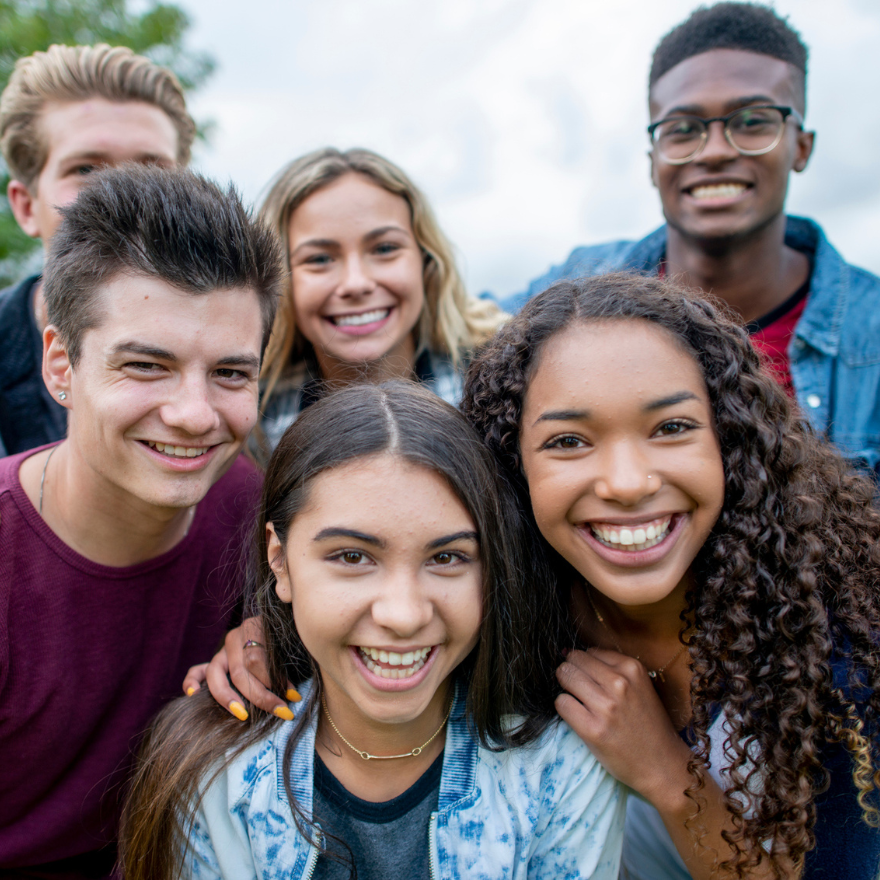 An inspired group of youth