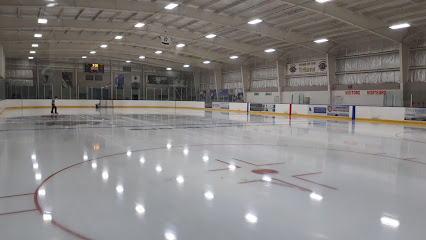 View of the ice rink